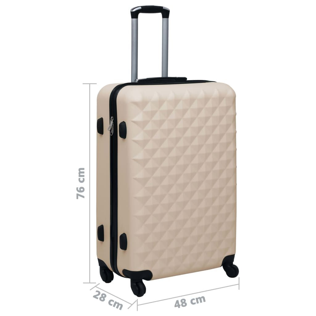Hardcase Trolley Gold ABS