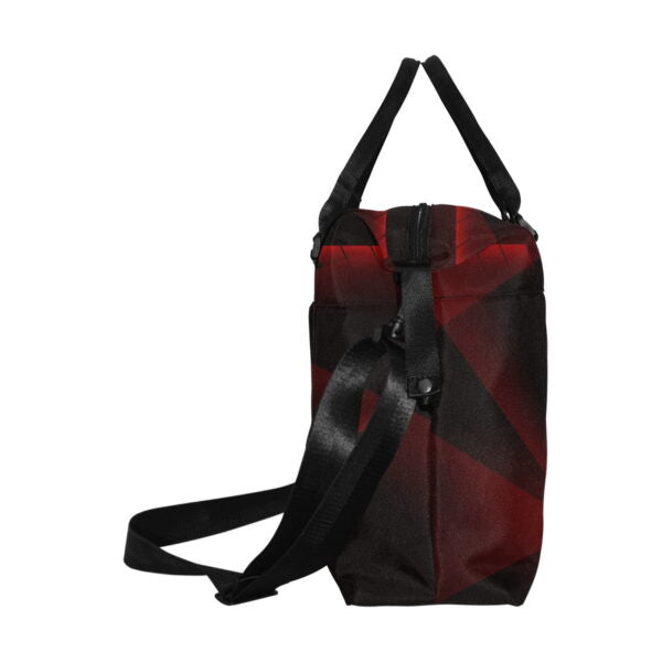 Travel Bag Signature Black-Red Large Capacity By HadiArts