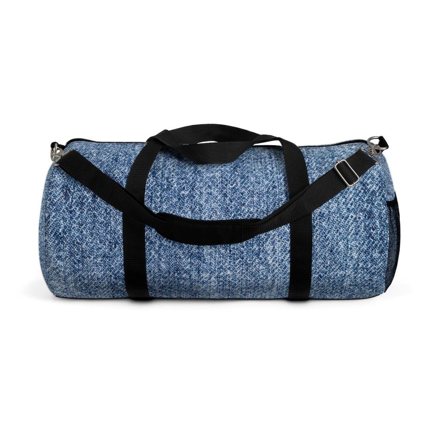 Duffel Bags, Deep Blue Denim Style Bag