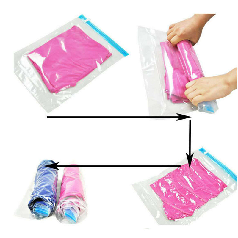 Compression Bags for Travel 2PCS, Space Saver Bags, Bags for Packing Suitcases