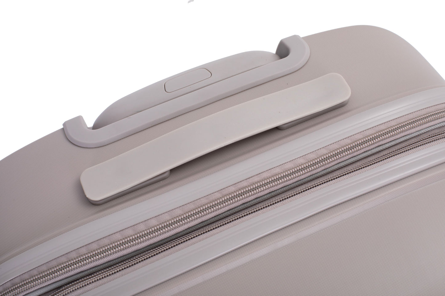 Expandable Hardshell Suitcase Double Spinner Wheels PP Luggage Sets Lightweight Durable Suitcase with TSA Lock,3-Piece Set (20/24/28) , Griege