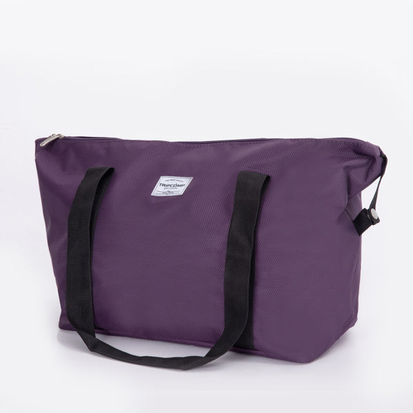 3-Piece Set (18/Travelbag/toiletry bag) ,Softshell Suitcase Spinner Wheels Terylene Polyester Luggage Sets Carry On Suitcase Luggage Lightweight Durable Suitcase PURPLE