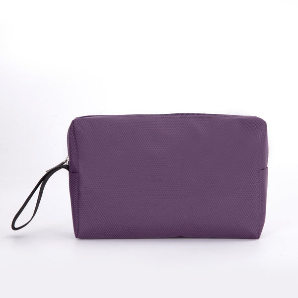 3-Piece Set (18/Travelbag/toiletry bag) ,Softshell Suitcase Spinner Wheels Terylene Polyester Luggage Sets Carry On Suitcase Luggage Lightweight Durable Suitcase PURPLE