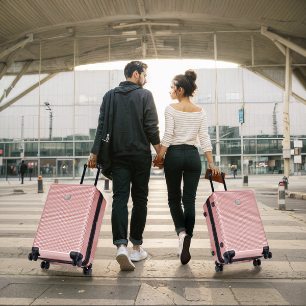 Luggage Sets 3 Piece Hardshell Suitcases with Wheels, Lightweight Expandable Travel Luggage with TSA Lock, Carry-on, Checked Luggage(20inch 24inch 28inch)