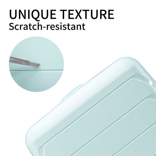 PP Luggage Sets 3 Piece(20/24/28), Expandable Carry On Luggage with TSA Lock Airline Approved, PP materials Hard Shell and Lightweight Suitcase with Spinner Wheels (Mint Green)